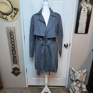 Tulle Original Clothing Womens Size XS Tie Waist Jacket Coat